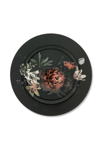 Coincasa σουπλά με floral motif 33 cm - 007268962 Μαύρο